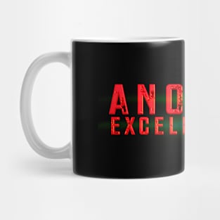 Another Excellent Day Title black Background Mug